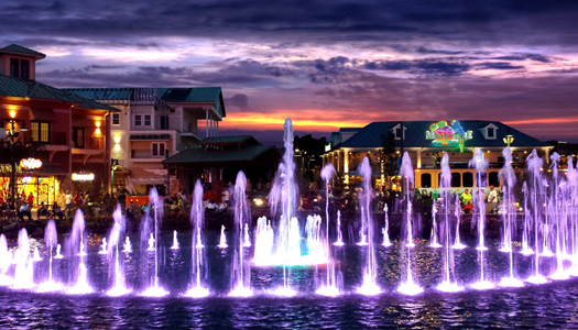 Fountain At The Island in Pigeon Forge