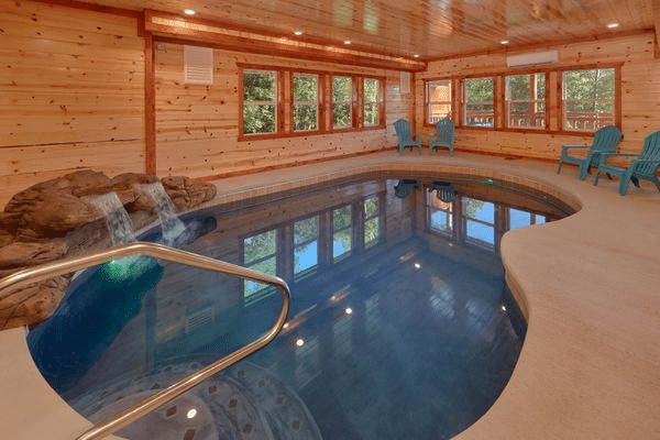 High Dive 6 Bedroom Private Pool Cabin With Waterfall