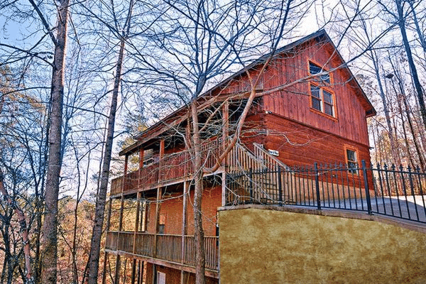 Pigeon Forge Brookstone Village Cabin With Pool Access