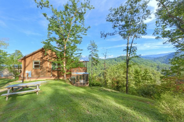 Timber Top Cabin Views Wears Valley Cabin Tip Top